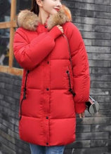 Load image into Gallery viewer, COAT Women's wear 2018 winter clothes new European and American cotton TOPS clothes hooded wool collar